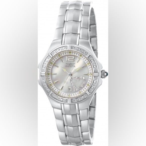 Invicta Accessories - NEW Invicta Wildflower Watch Model 6390 Rhinestones mother of Pearl